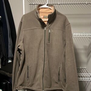 NWOT * Men's Brown Performance Jacket - Size XL